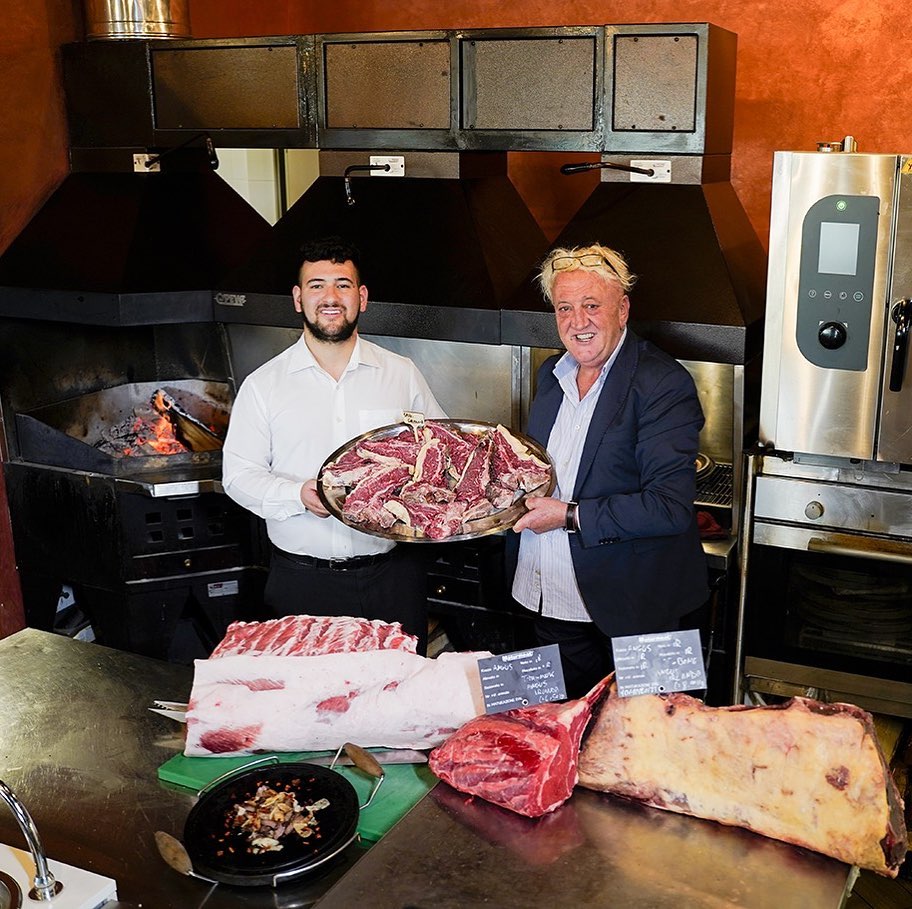 Preparazione delle carni sulla griglia